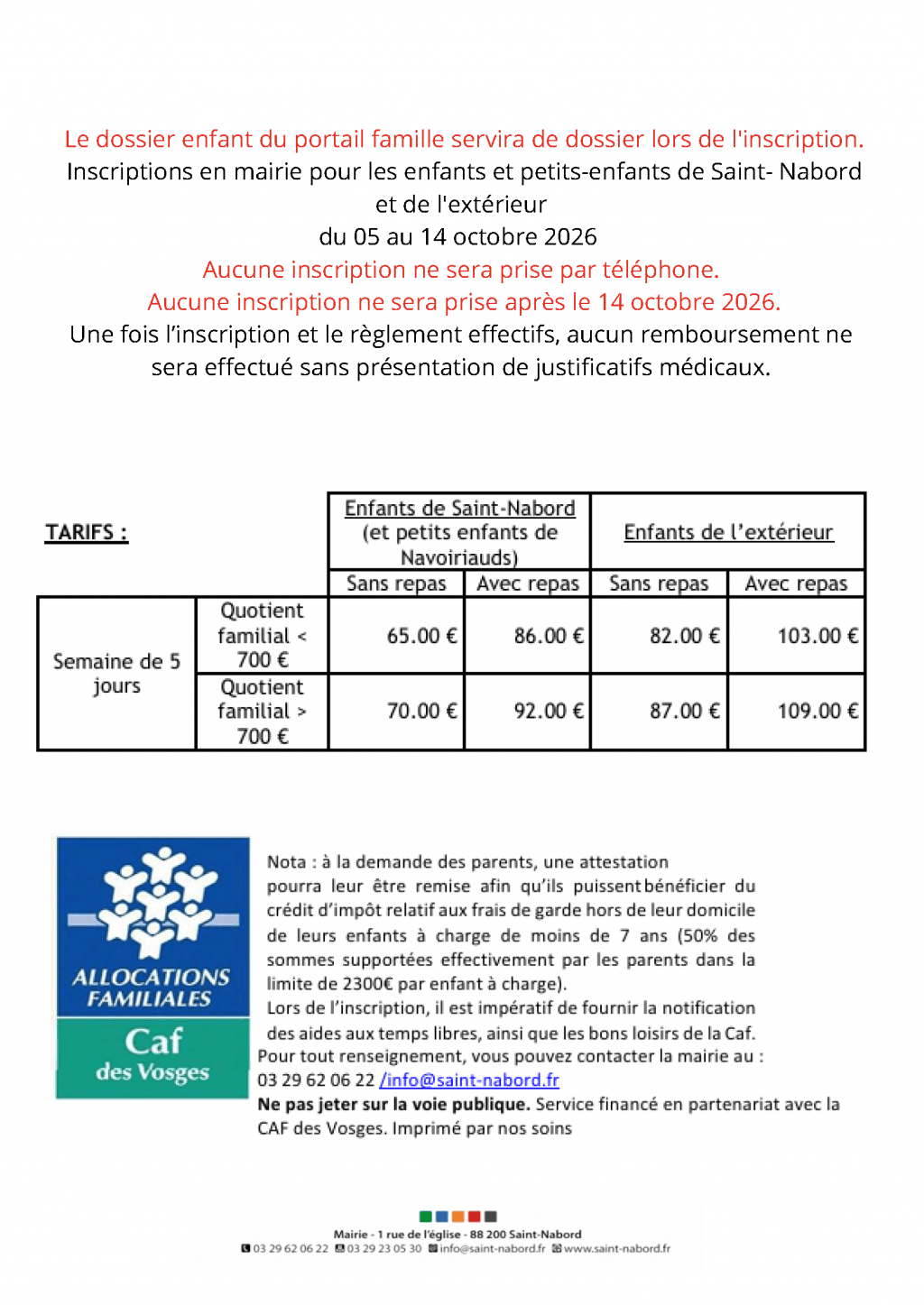 information