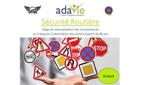 Stage de prévention routière à destination des seniors