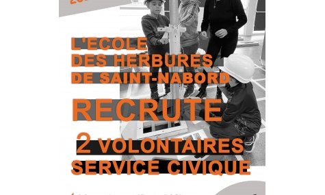 L'école des Herbures recherche 2 volontaires pour un service civique