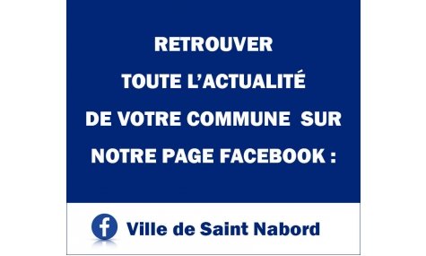 PAGE FACEBOOK DE LA MAIRIE DE SAINT-NABORD