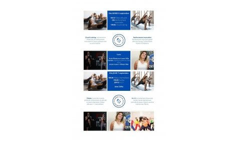 Programme du FITNESS CLUB