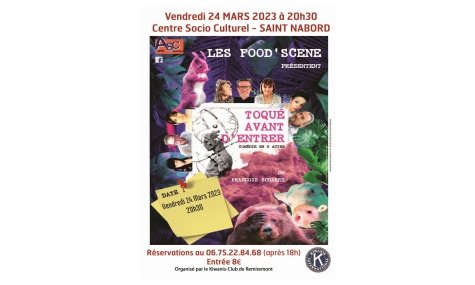 Pièce de théâtre : " Toqué avant d'entrer "