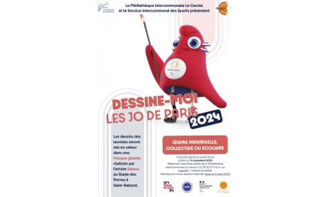 Concours de dessin "Dessine-moi les JO de Paris en 2024"