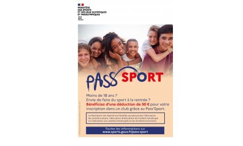 Pass'Sport : une aide financière à la pratique sportive
