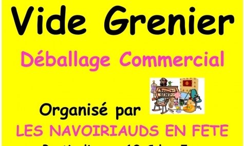 Vide grenier le 14 mai