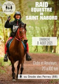 Raid d’endurance équestre au stade des Perrey